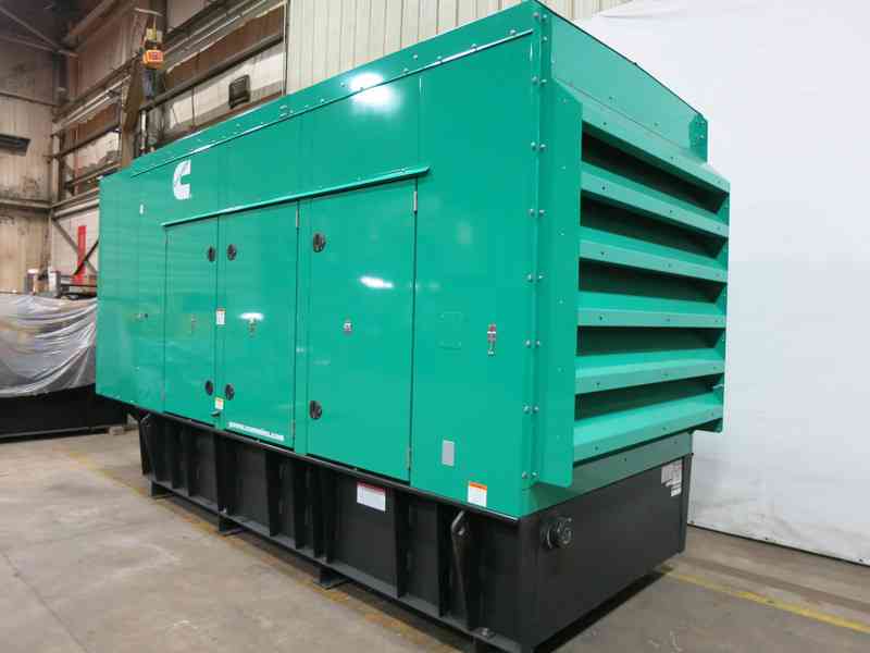 New Cummins DFEK QSX15-G9 NR2 Diesel Generator, EPA Tier 2