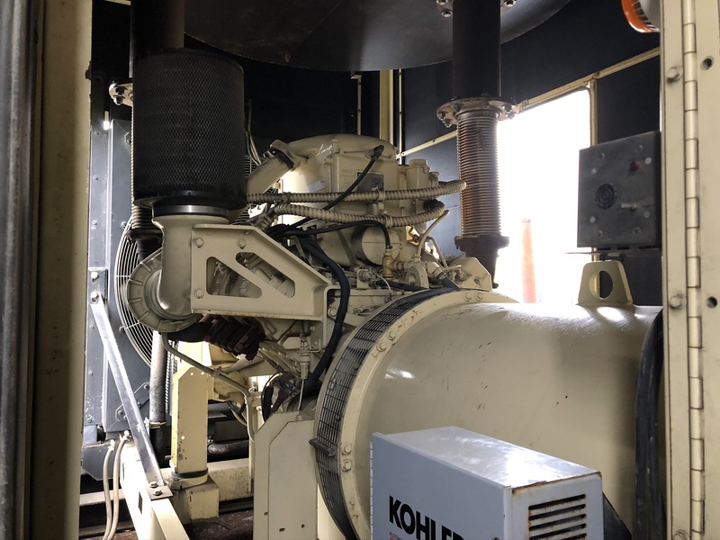 Used Kohler 750REOZDB Diesel Generator, 340 Hrs