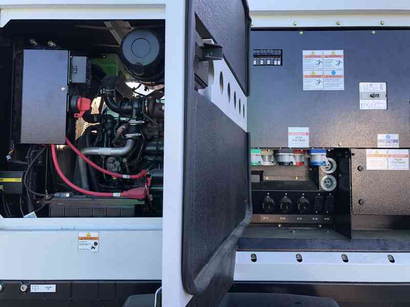 Used Doosan G50 Rental Grade Diesel Generator, 271 Hrs, EPA Tier 4 w/Warranty