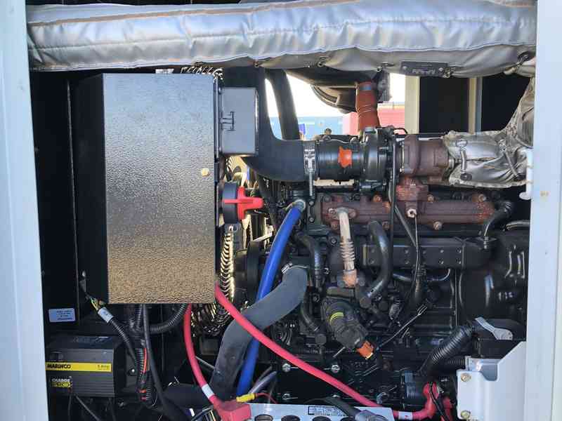 Used Doosan G70 Rental Grade Diesel Generator, 512 Hrs, EPA Tier 4