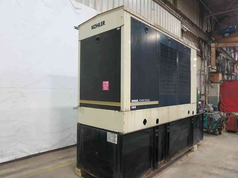 Used Kohler 400REOZV Diesel Generator, 504 Hrs