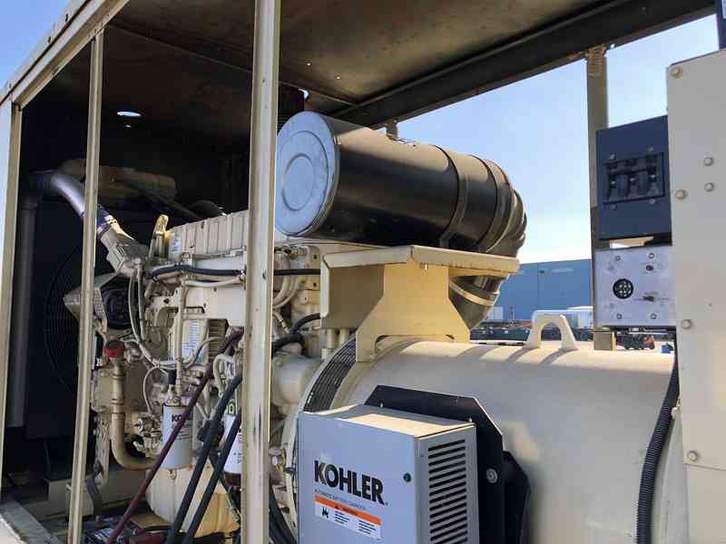 Used Kohler 400REOZV Diesel Generator, 504 Hrs