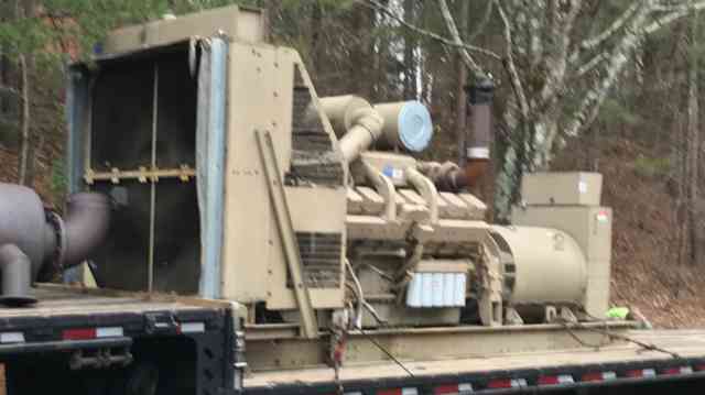 Used Cummins KTA50-G1  Diesel Generator, 199 Hrs