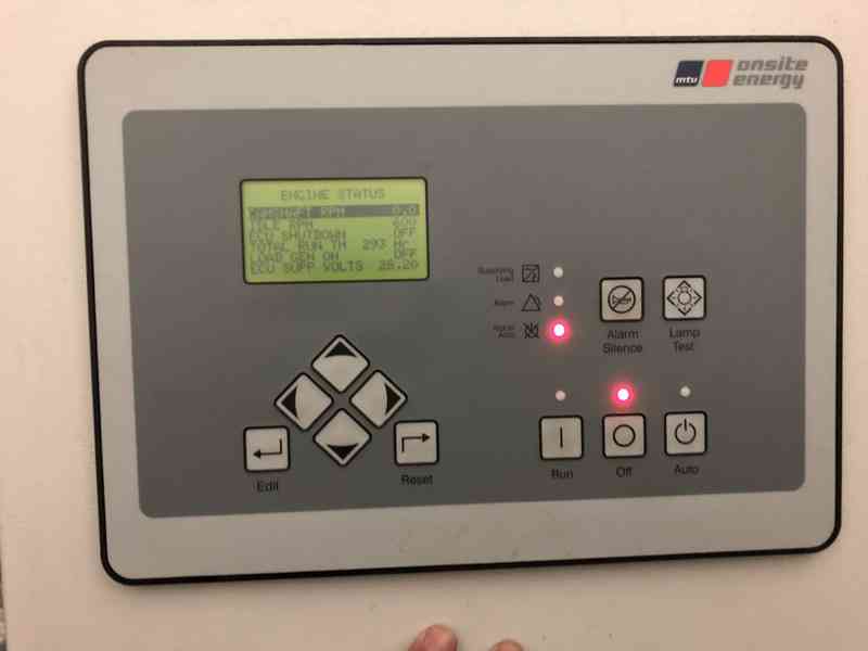 Used MTU DS250 6R1600G70S Diesel Generator, 293 Hrs, EPA Tier 3