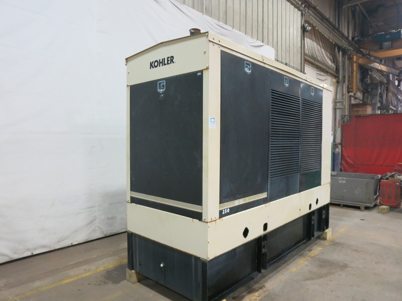 Used Kohler 250REOZV  Diesel Generator, 296 Hrs