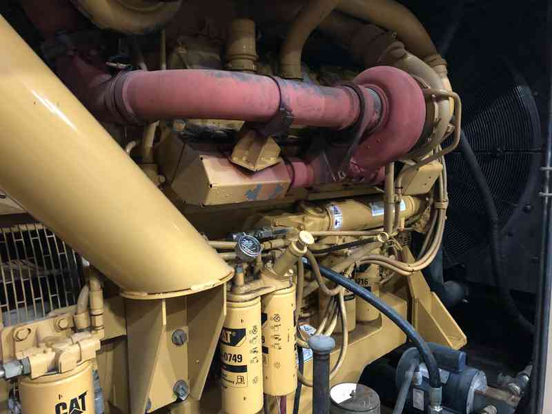 Used Caterpillar 3412 Diesel Generator 522 Hrs