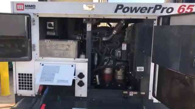 Used MMD PowerPro SGD65S Rental Grade Diesel Generator 3903 Hrs EPA Tier 3