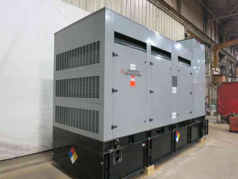 Used Gillette T4D-5500 Volvo TWD1672GE  Diesel Generator, 26 Hrs, EPA Tier 4 Final