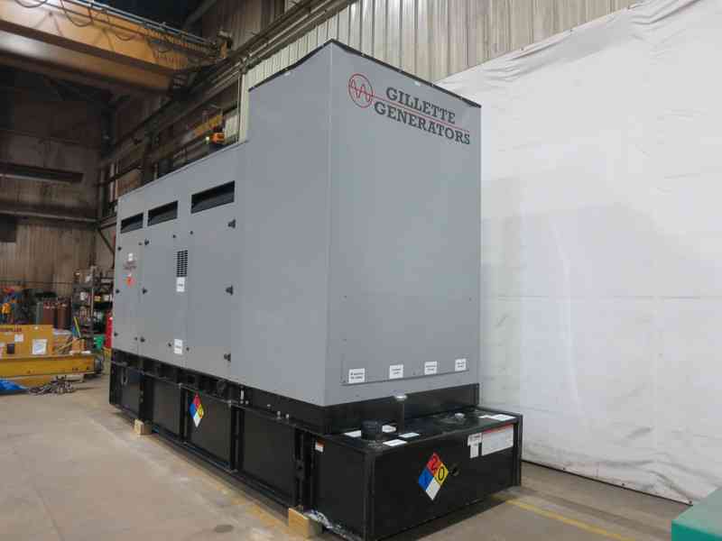 Used Gillette T4D-5500 Volvo TWD1672GE  Diesel Generator, 26 Hrs, EPA Tier 4 Final