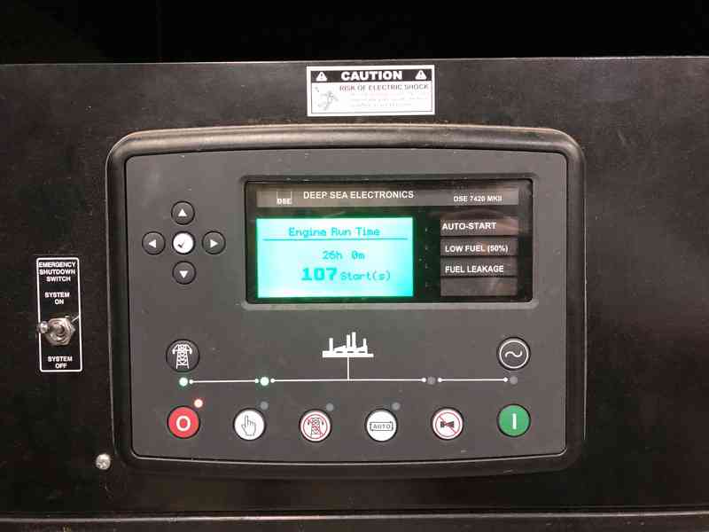 Used Gillette T4D-5500 Volvo TWD1672GE  Diesel Generator, 26 Hrs, EPA Tier 4 Final