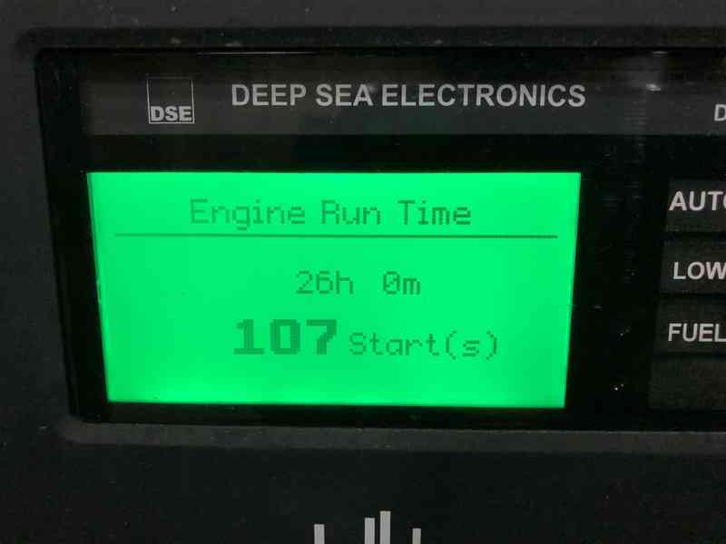 Used Gillette T4D-5500 Volvo TWD1672GE  Diesel Generator, 26 Hrs, EPA Tier 4 Final