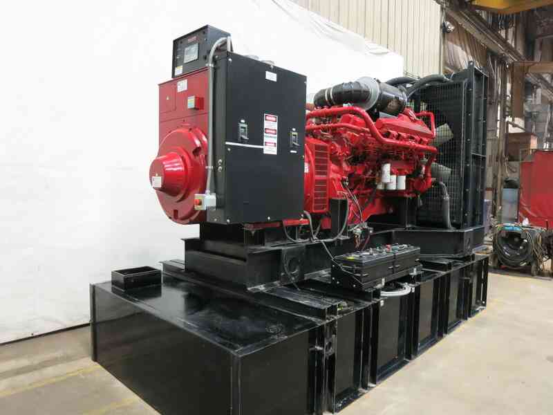 Used Baldor IDLC800-2MU Diesel Generator, 29 hrs, EPA Tier 2