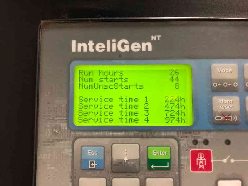 Used Baldor IDLC800-2MU Diesel Generator, 29 hrs, EPA Tier 2