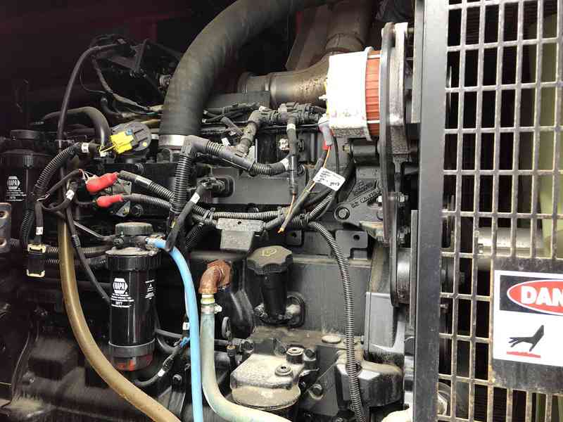 Used Baldor TS250T Rental Grade Diesel Generator, 127 Hrs, EPA Tier 3