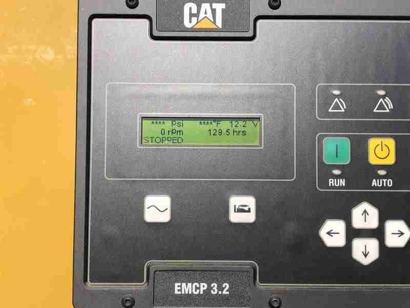 Used Caterpillar D125-6 Diesel Generator 129 Hrs EPA Tier 3