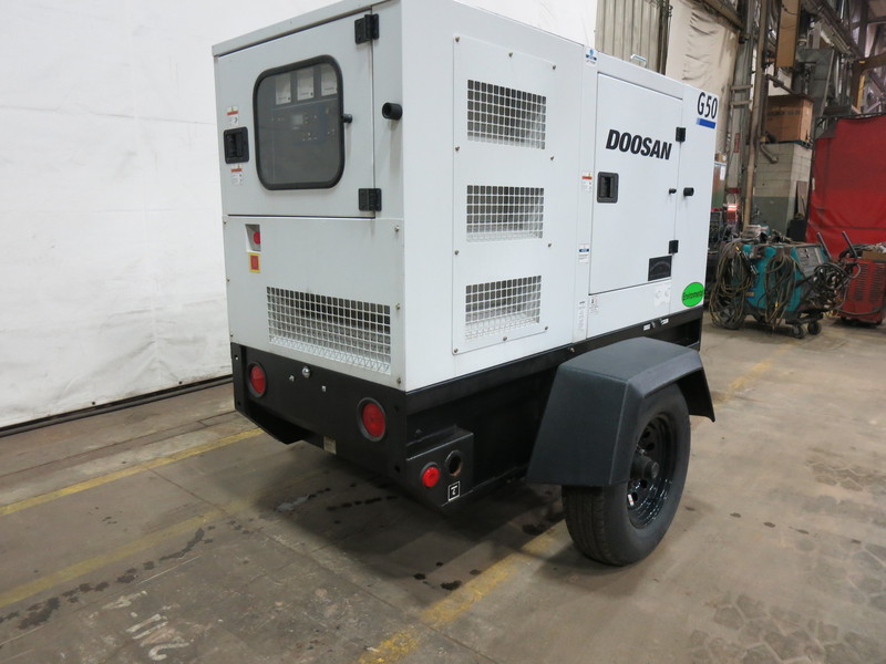 New Doosan G50 Rental Grade Diesel Generator, 0 Hrs, EPA Tier 4 w/Warranty