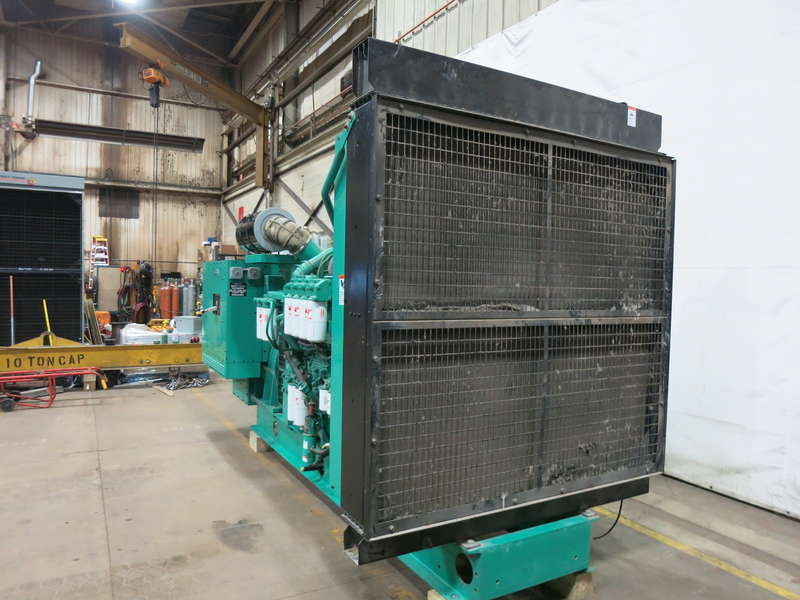Used Cummins DFHC Diesel Generator, 821 Hrs