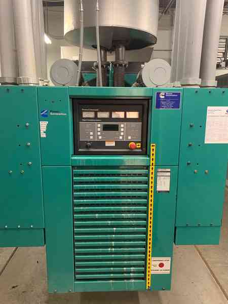 Used Cummins DFHC Diesel Generator, 821 Hrs