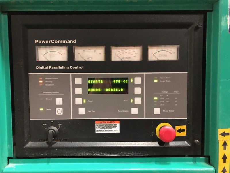 Used Cummins DFHC Diesel Generator, 821 Hrs