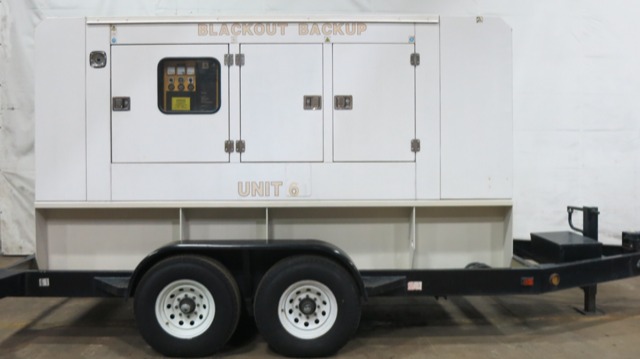 Used Caterpillar D200P4 Diesel Generator, 285 Hrs