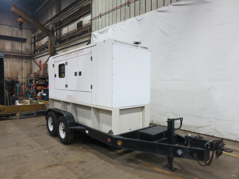 Used Caterpillar D200P4 Diesel Generator, 285 Hrs