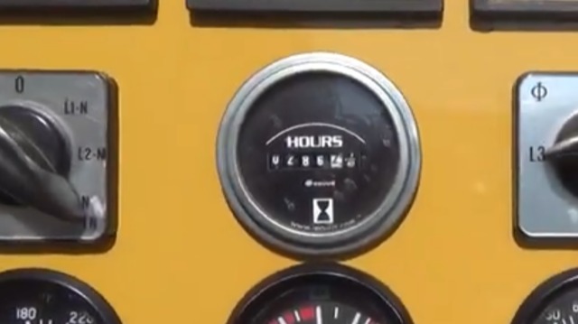 Used Caterpillar D200P4 Diesel Generator, 285 Hrs