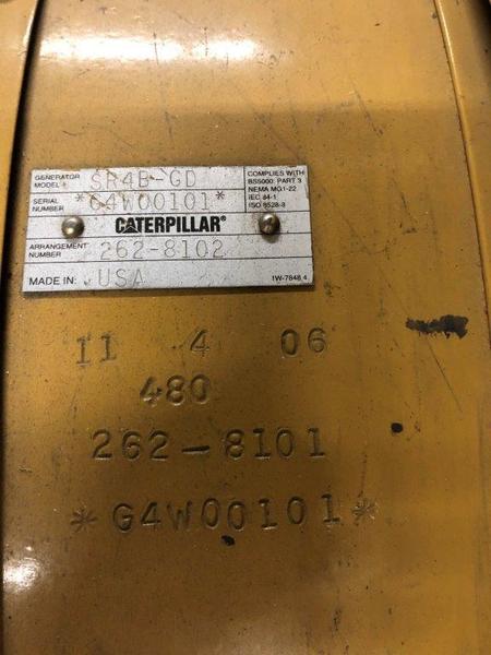 Used Caterpillar 3512C Diesel Generator, 470 Hrs, EPA Tier 2