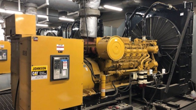 Used Caterpillar 3512B Diesel Generator, 494 Hrs