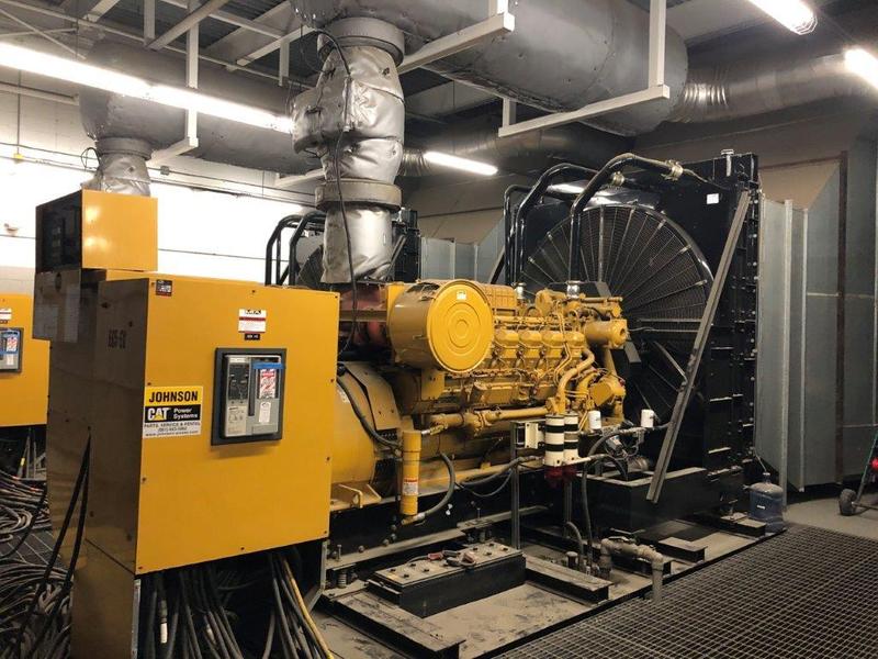 Used Caterpillar 3512B Diesel Generator, 575 Hrs