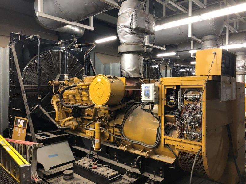 Used Caterpillar 3512B Diesel Generator, 575 Hrs