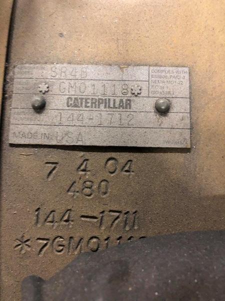 Used Caterpillar 3512B Diesel Generator, 575 Hrs