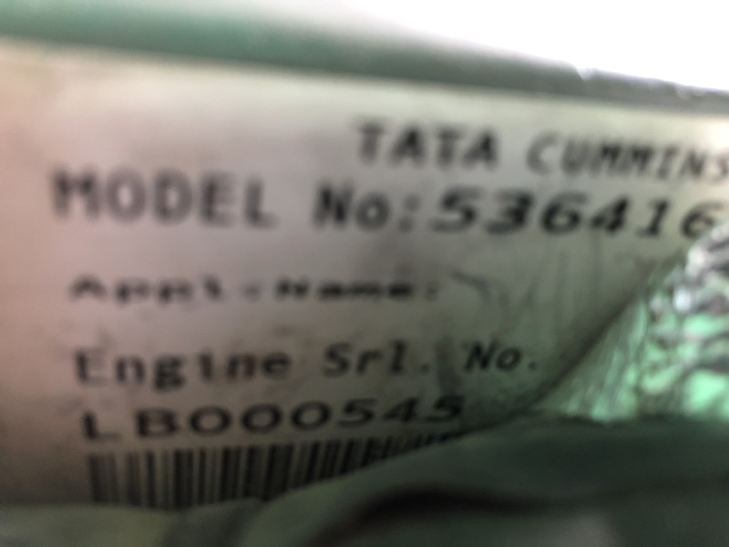 Used Cummins C60 N6 Natural Gas / Propane Generator, 1036 Hrs, EPA Certified