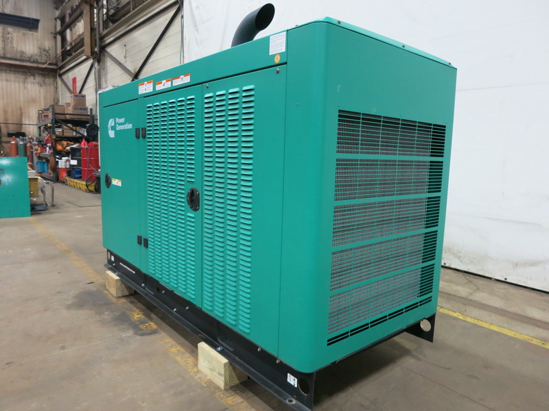 Used Cummins C60 N6 Natural Gas / Propane Generator, 1036 Hrs, EPA Certified