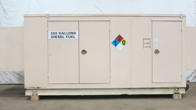 Used Cummins DFED KTA19-G4 Diesel Generator, 414 Hrs