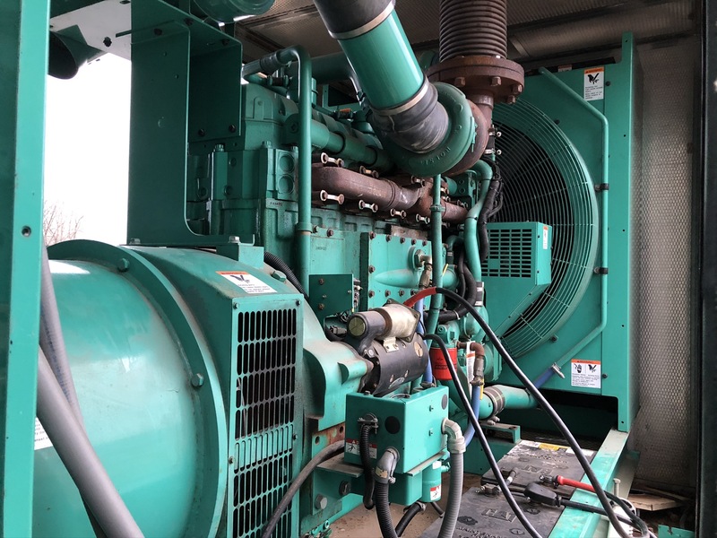 Used Cummins DFED KTA19-G4 Diesel Generator, 414 Hrs