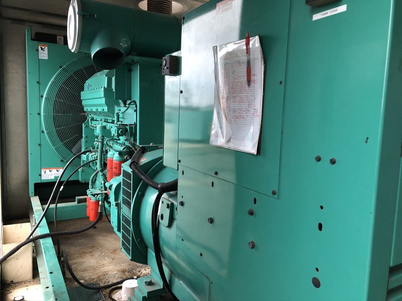 Used Cummins DFED KTA19-G4 Diesel Generator, 414 Hrs