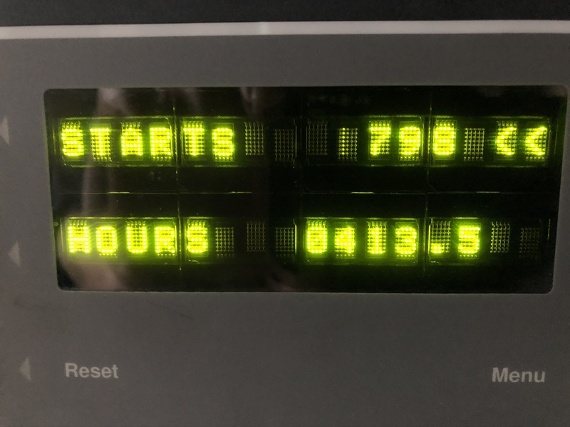 Used Cummins DFED KTA19-G4 Diesel Generator, 414 Hrs