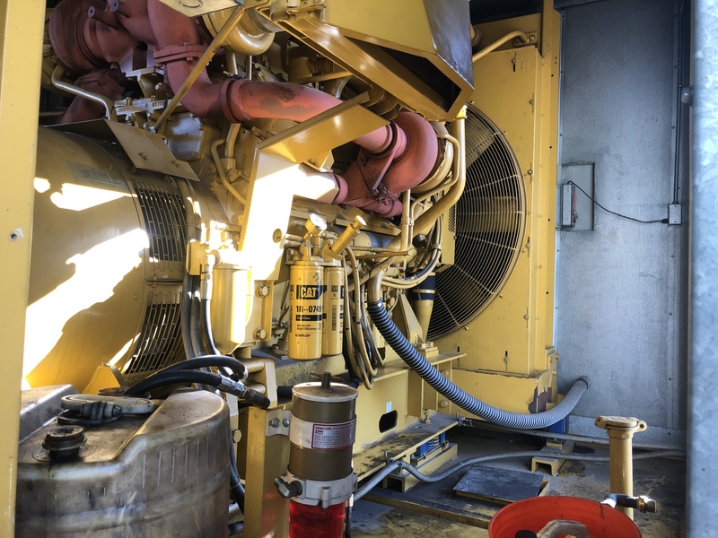 Used Caterpillar 3412 Diesel Generator 1035 Hrs