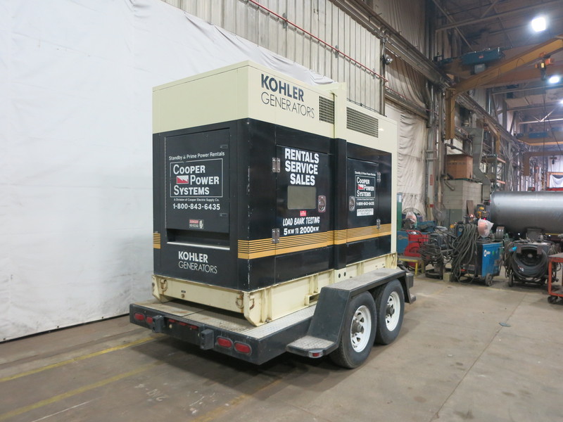 Used Kohler 100REOZJ71 Rental Grade Diesel Generator, 3281 Hrs