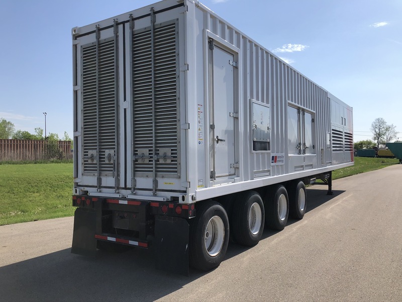 Used MTU 2000RXC6DT2 Rental Grade Diesel Generator 617 Hrs EPA Tier 2 Flex