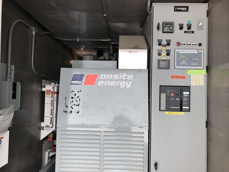 Used MTU 2000RXC6DT2 Rental Grade Diesel Generator 617 Hrs EPA Tier 2 Flex