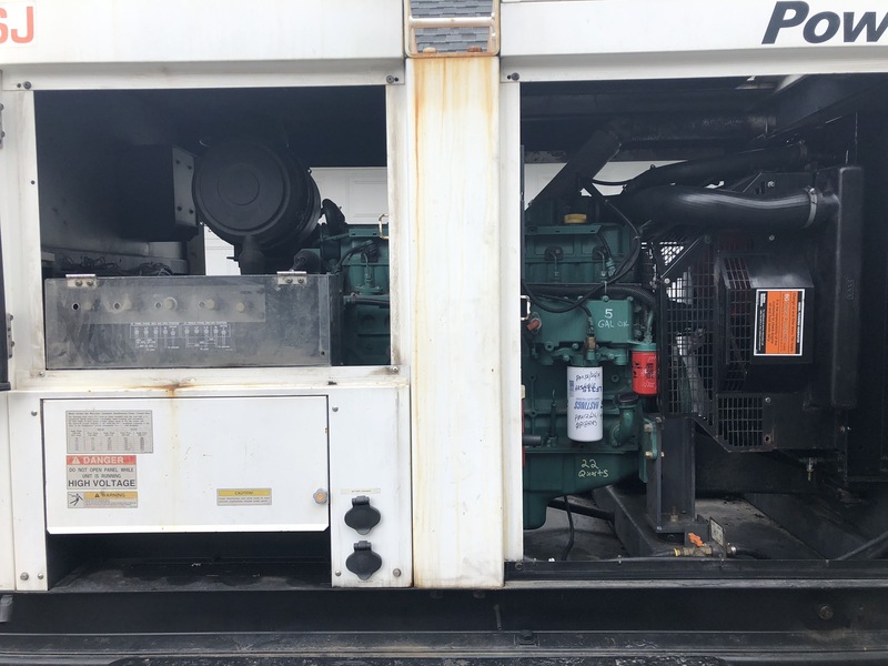 Used MMD PowerPro SGD125S Rental Grade Diesel Generator 10721 Hrs, EPA Tier 2