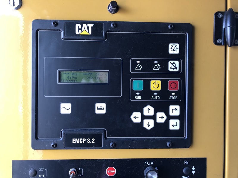 Used Caterpillar C9 Diesel Generator 282 Hrs EPA Tier 3