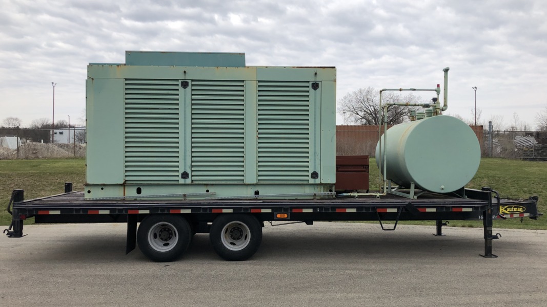 Used Cummins DFED KTA19-G4 Portable Diesel Generator 853 Hrs