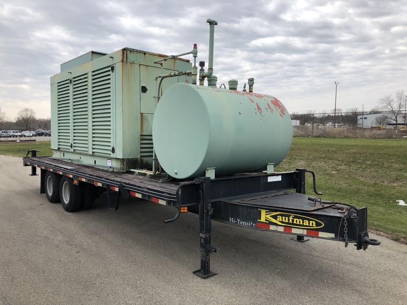 Used Cummins DFED KTA19-G4 Portable Diesel Generator 853 Hrs