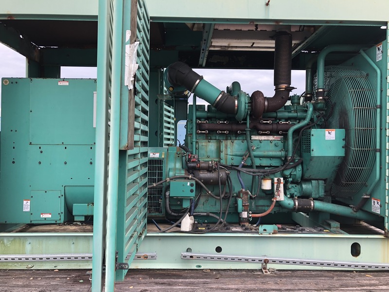 Used Cummins DFED KTA19-G4 Portable Diesel Generator 853 Hrs