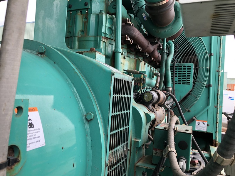 Used Cummins DFED KTA19-G4 Portable Diesel Generator 853 Hrs