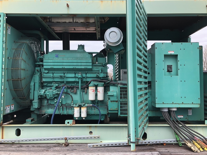 Used Cummins DFED KTA19-G4 Portable Diesel Generator 853 Hrs
