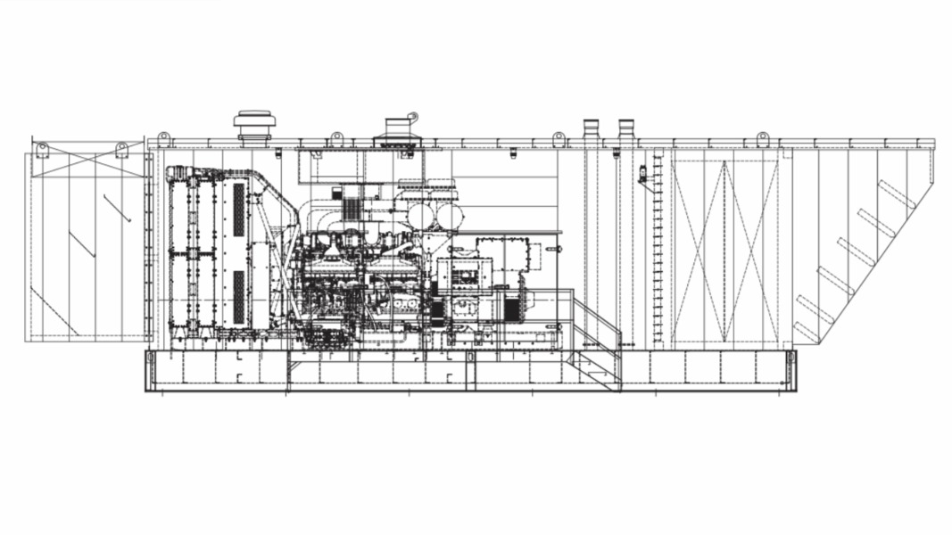 New Cummins DQKAF Diesel Generator, EPA Tier 2