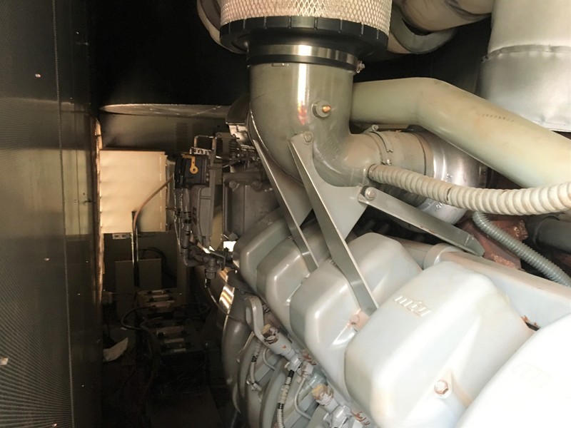 Used MTU DP1935RXC6D Rental Grade Diesel Generator 6381 Hrs